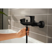 Hansgrohe Rebris Mitigeur bain monotrou apparent mat noir SW803077