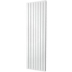 Plieger Cavallino Retto radiateur design vertical double raccordement central 1800x602mm 1549W blanc mat 7253046
