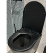 QeramiQ Dely Abattant WC - frein de chute - déclipsable - Noir mat SW545455