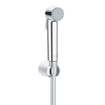 GROHE Tempesta-F Trigger Spray 30 Handdoucheset - 1 straalsoort - rond - met houder - gladde slang - 125cm - chroom SW63478