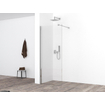 Wiesbaden Comfort Paroi de douche italienne avec profil mural 70x200cm verre avec film nano 10mm SW10409