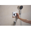 hansgrohe FixFit Fine E Muuraansluitbocht - zonder terugslagklep - chroom SW1388262