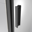 Sealskin inc. cabine de douche quadrant en deux parties 90x90x200cm verre de sécurité transparent de 8mm avec anti-basculement noir mat SW771704