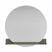 Mondiaz SPOT Badkamerspiegel - rond 110cm - spiegelplanchet - kleur Army SW1235490