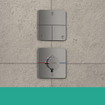 hansgrohe ShowerSelect Comfort Q Thermsotaat - inbouw - 1 functie - extra uitgang - chroom SW918101