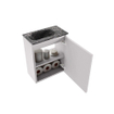 MONDIAZ TURE-DLUX Meuble de toilettes 40cm Cale. EDEN lavabo Lava position gauche. Sans trou de robinet. SW1103736