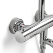 Xellanz Caralda Eco thermostatische badmengkraan met regendoucheset opbouw chroom SHOWROOMMODEL SHOW25956