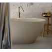 Zeza Element Baignoire îlot- 160x75x60cm - solid surface - gris clair SW1208803