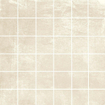 SAMPLE Terravito Davano carreau mosaïque - 30x30cm - 10mm - Carré - Aspect béton - Blanc mat SW736181