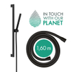 Hansgrohe Pulsify s doucheset 100 1jet ecosmart+glijstang 65cm matzwart SW918115