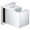 GROHE Euphoria Cube Handdouchehouder - niet verstelbaar - vierkante rozet - chroom 0442200