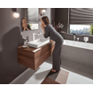 Hansgrohe vivenis mitigeur monocommande de lavabo 250 avec bouchon anti-courant d'air chrome SW642503