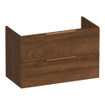 BRAUER Elevate wastafelonderkast ondiep 80 excl. opleggrepen 2 softclose lades en 1 sifon uitsparing - Forest Cacao SW1200223