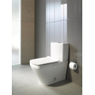 Duravit Durastyle Abattant rallongé avec couvercle blanc SW54213