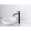 Fortifura Calvi Slim Mitigeur rehaussé lavabo 32.6cm Noir mat SW377836