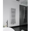 Instamat Inox straight radiateur sèche-serviettes, h 1490 x l 505mm, 6 connexions ½", incl. supports muraux, acier inoxydable brossé SW416857