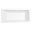 Xellanz Santino SQ inbouw duo ligbad 180x80x49 cm acryl glans wit SW75881