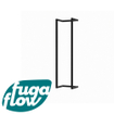 Fugaflow tebosa porte-serviettes 95x25x20cm noir mat SW915376