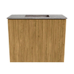 Mondiaz JOYA-DLUX 50cm toiletmeubel - kleur Oak - Wastafel FAYE positie Midden Zonder kraangat kleur Oza. SW1424072