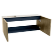 Mondiaz JOYA-DLUX 100cm meuble de toilette - couleur Dusk - Vasque FAYE position Gauche Sans trou de robinet couleur Meli. SW1425837