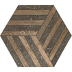 SAMPLE Ceralto Rovino Mini Vloer- en wandtegel hexagon 40x46cm 10mm porcellanato Desir SW1170732