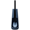 Tiger Tess Porte-brosse WC sur pied avec brosse Swoop® flexible Bleu Noir SW877678