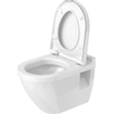 Duravit Starck 3 WC-zitting - 37x43.1x4.3cm - softclose & quickrelease - Kunststof - glans wit 0290272