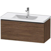 Duravit D-neo Meuble sous vasque 98.4x45.2x44cm 1 tiroir Noyer (foncé) mat SW640793