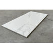 Terravito Alpuro wand- en vloertegel - 30x60cm - 9mm - Rechthoek - gerectificeerd - Marmerlook - Wit/zwart mat SW359743