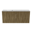 Mondiaz JOYA-DLUX 90cm toiletmeubel - kleur Dusk - Wastafel FAYE positie Links 1 kraangat kleur Opalo. SW1423334