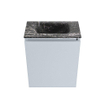 MONDIAZ TURE-DLUX Meuble de toilettes 40 cm Clay. Lavabo EDEN Lava position milieu. Sans trou de robinet. SW1103710
