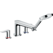 Hansgrohe Talis e ensemble de garniture 4 trous combinaison bord de baignoire chrome SW31954
