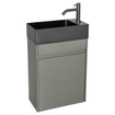 Differnz Hurra Meuble lave-mains - 39,5x52x21,5cm - vert SW1236923