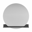 Miroir de salle de bain Mondiaz SPOT - rond 120cm - plan de miroir - couleur Gris Foncé SW1235520