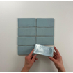 SAMPLE Terravito Galeno carreau mural - 7.5x15cm - Rectangle - 8.5mm - Sky Brillo SW736184