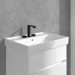 Villeroy & Boch Dawn Mitigeur de lavabo trois trous - noir mat SW974309