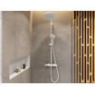 Hansgrohe Croma select Ensemble de douche pluie Select - thermostat - air 1jet - EcoSmart - douche de tête croma 280 - douchette 3 jets - blanc mat SW451587