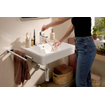 Hansgrohe Xanuia Q Lavabo/Fontaine - 60x48cm - 1 trou de robinet - avec trop-plein - blanc brillant SW1165071