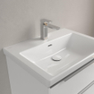 Villeroy & Boch Subway 3.0 Lavabo - 650 x 470 x 165 mm - Blanc Alpin CeramicPlus - avec trop-plein SW702151