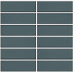 The Mosaic Factory Barcelona mozaïektegel - 29.1x29.7cm - wandtegel - Rechthoek - Porselein Forest Green Glans SW955688
