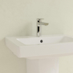 Villeroy & Boch Subway 2.0 lavabo - 55x47cm - 1 trou de robinet avec trop-plein ceramic+ blanc 1024089