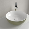 Villeroy & Boch Artis opzetwastafel 43cm rond sage green SW644115