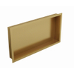 Wiesbaden Demis inbouwnis 30x60x10cm Goud SW809419