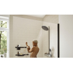 Hansgrohe WallStoris porte-serviettes mural 58.1x3.9x8.1cm Noir mat SW651714