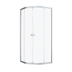 Sealskin Hooked Vierdelige kwartronde douchecabine met schuifdeuren 90x90x200 cm, 6 mm helder veiligheidsglas met antikalklaag chroom SW696359