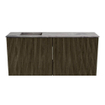 Mondiaz JOYA-DLUX 90cm toiletmeubel - kleur Shadow - Wastafel FAYE positie Links 1 kraangat kleur Sombra. SW1425201