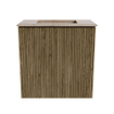 Mondiaz JOYA-DLUX 40cm toiletmeubel - kleur Dusk - Wastafel FAYE positie Midden Zonder kraangat kleur Saba. SW1426037