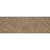 Terravito Brisano carreau mural - 30x90cm - 10.5mm - Rectangle - rectifié - effet bois - brun mat SW679761