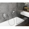 Hansgrohe vernis kit de garniture pour robinets de baignoire avec poignée à levier chromé SW651554