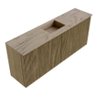 Mondiaz JOYA-DLUX 100cm meuble de toilette - couleur Dusk - Vasque FAYE position Milieu Sans trou de robinet couleur Arena. SW1425774